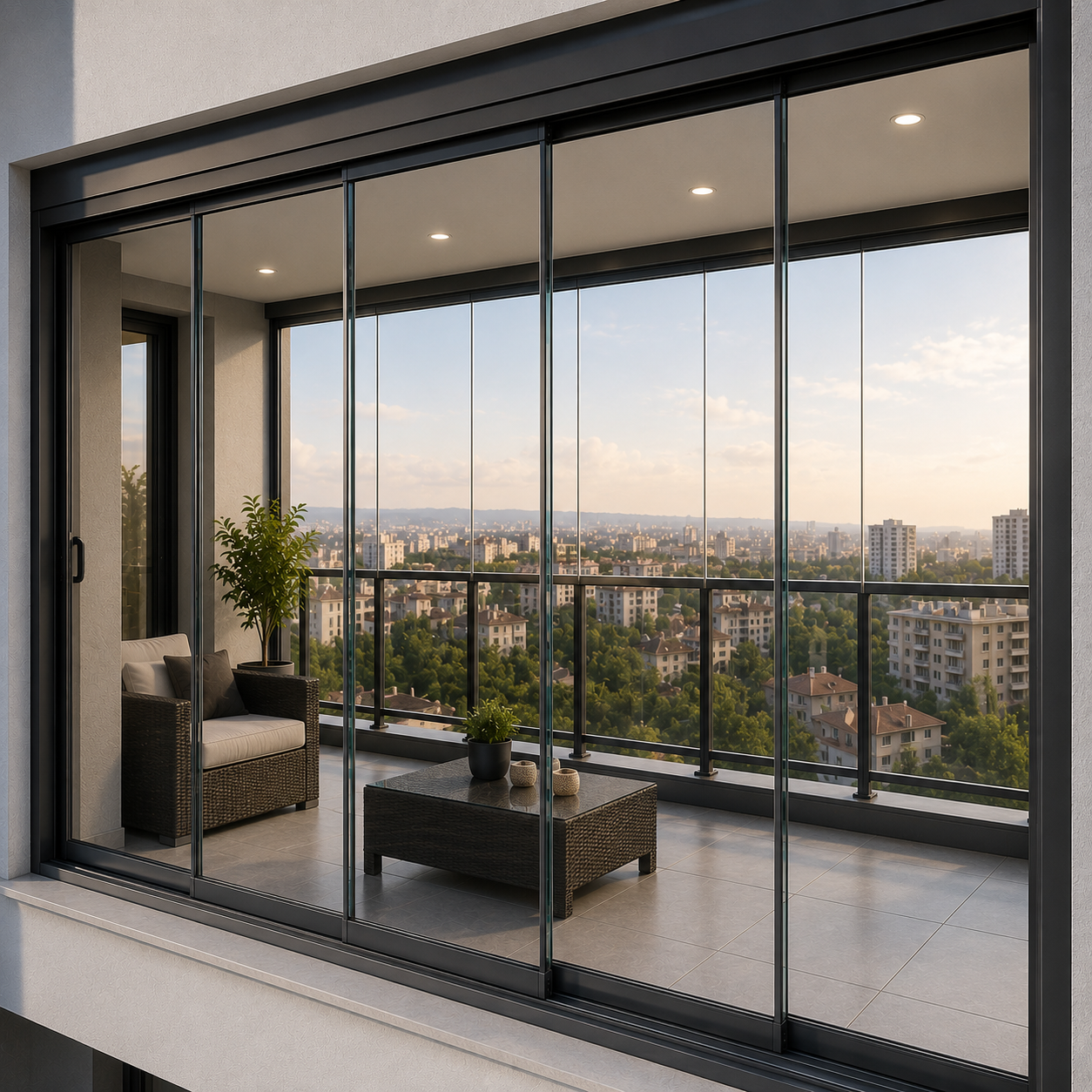 Sürme Cam Balkon Sistemleri